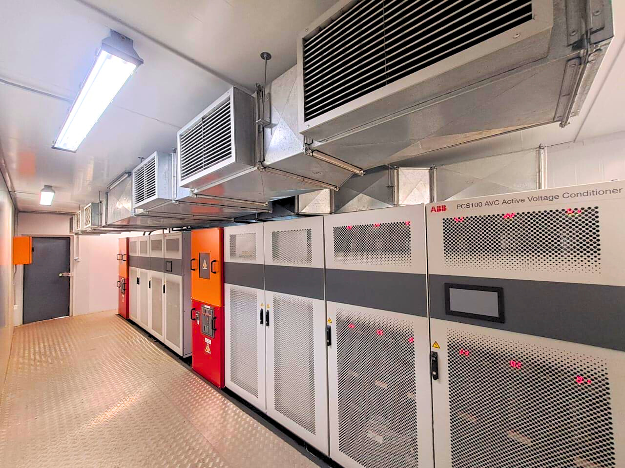1800kVA active voltage conditioners installed by Elegen Power at a beverage manufacturer.