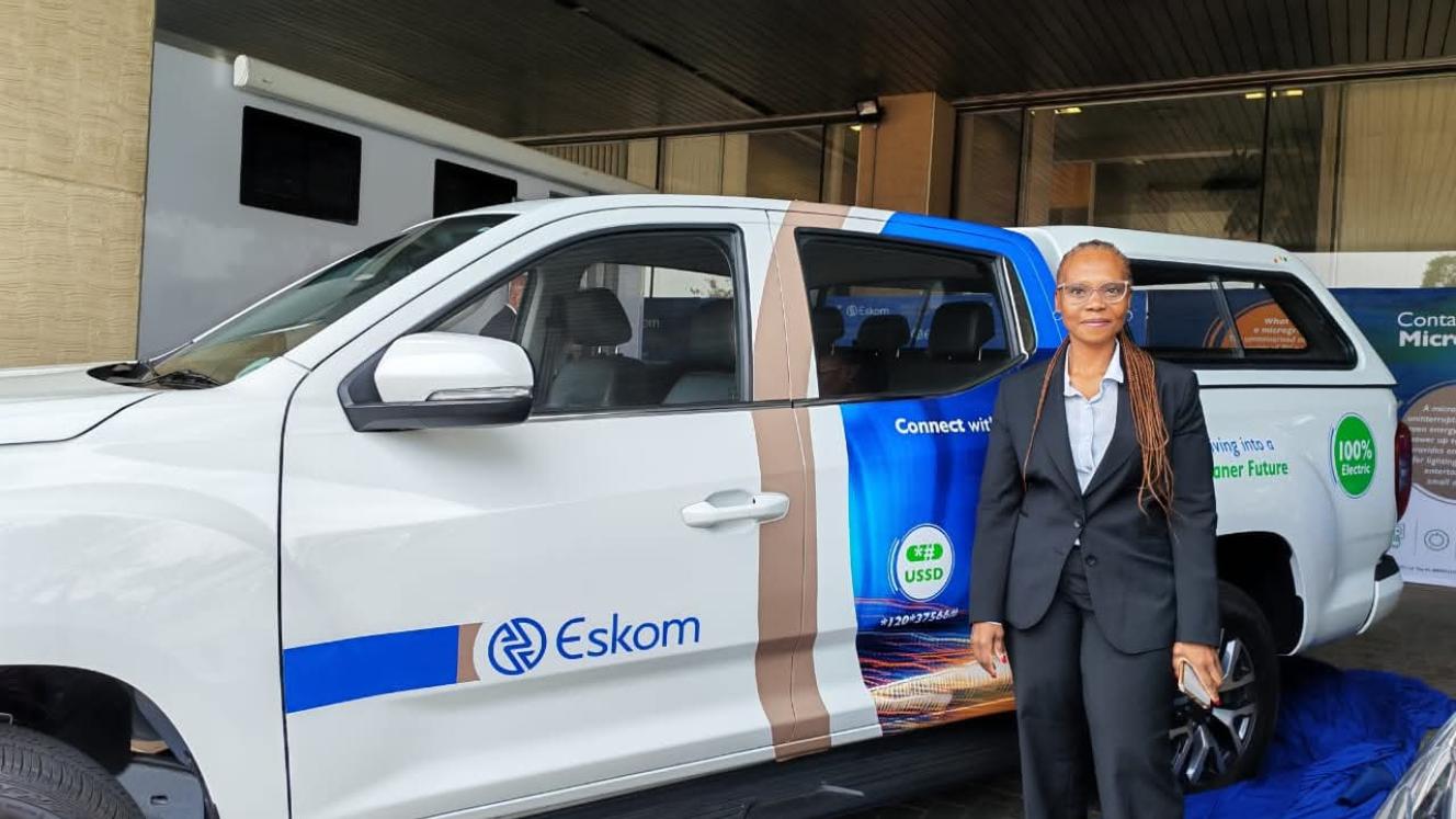 Eskom acting Group Executive Distribution, Agnes Mlambo.