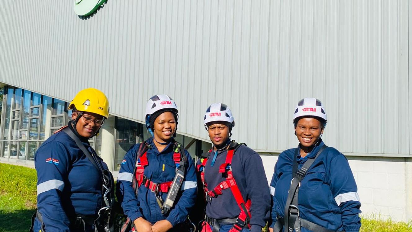 Chuma Lugogwana, Lungelwa Magobiyana, Simanyene Blouw and Siyamthanda Ngculu. 
