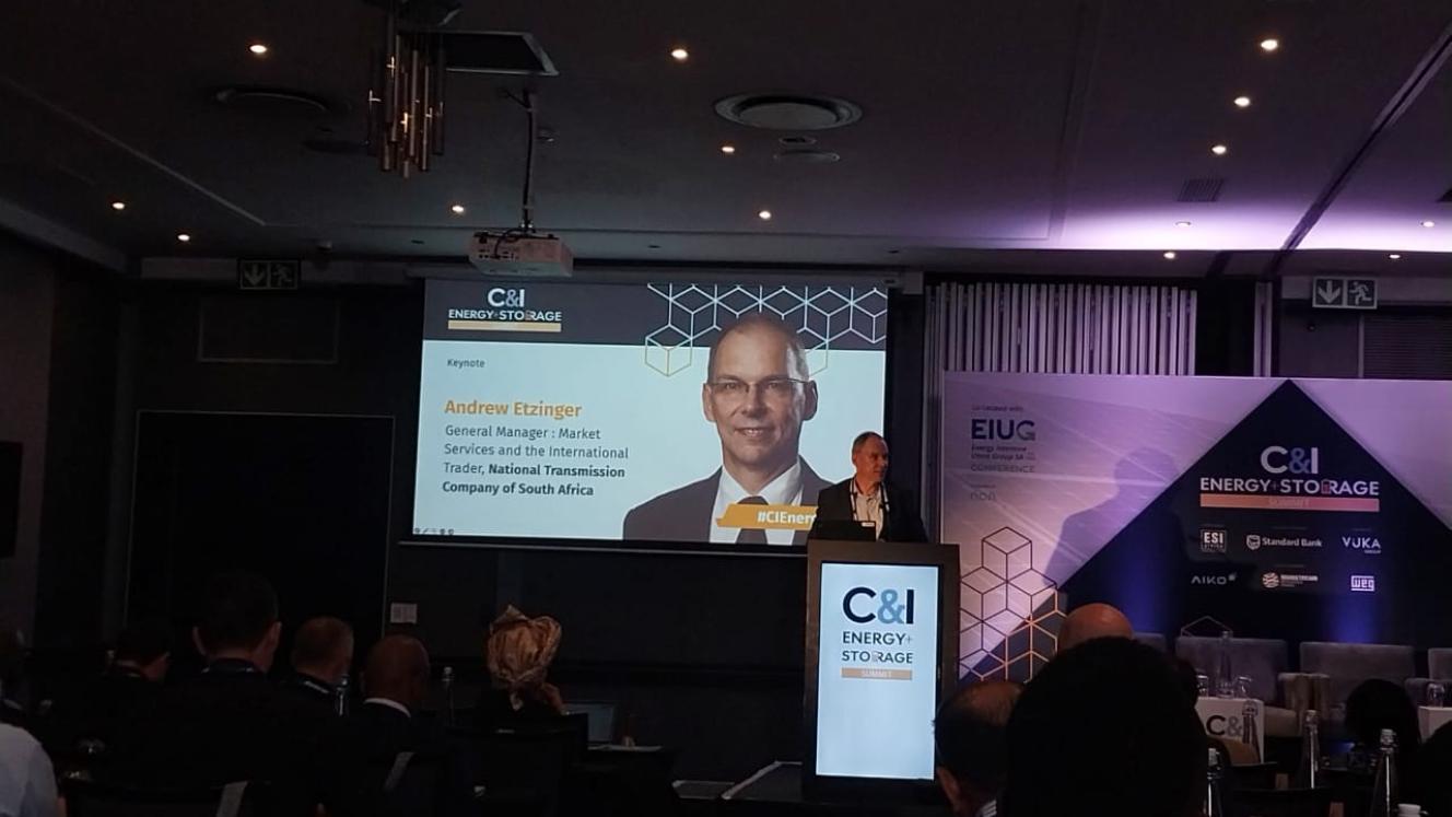 NTCSA General Manager: Market Services and International Trader, Andrew Etzinger. 