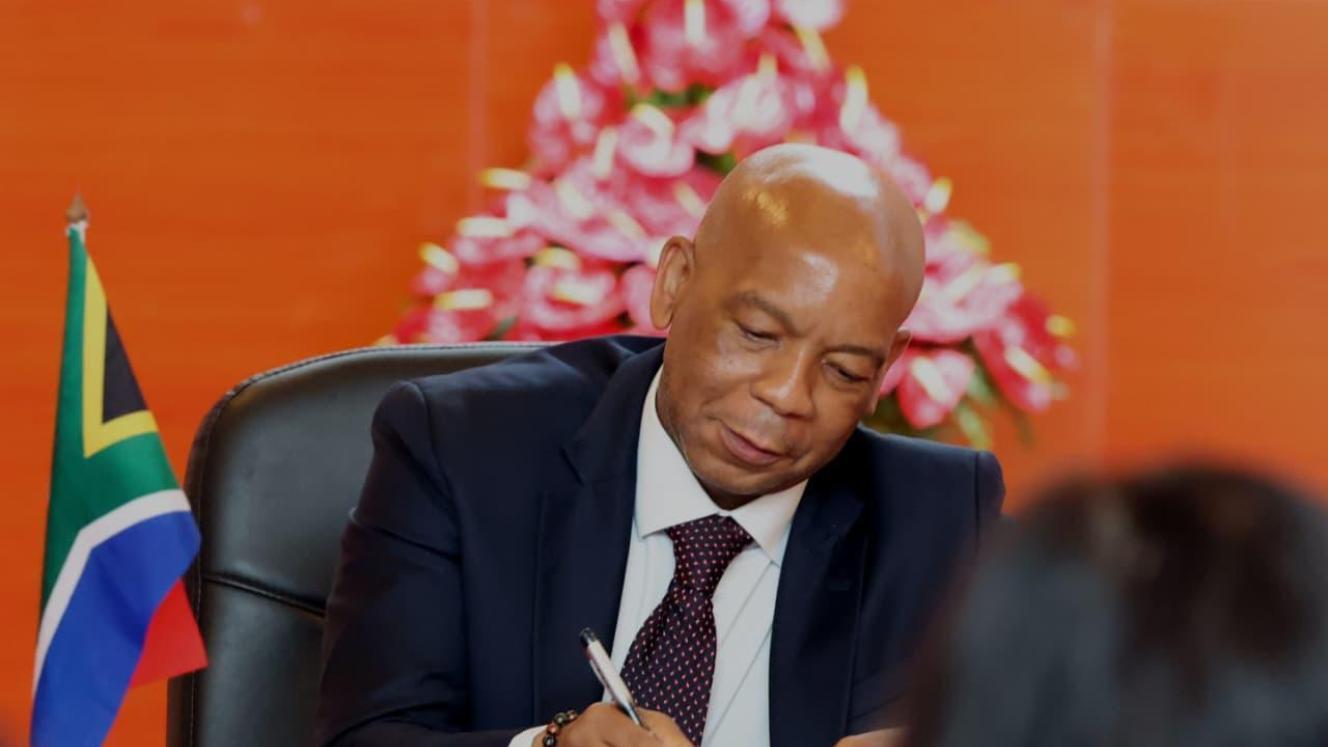 Electricity and Energy Minister Kgosientsho Ramokgopa.