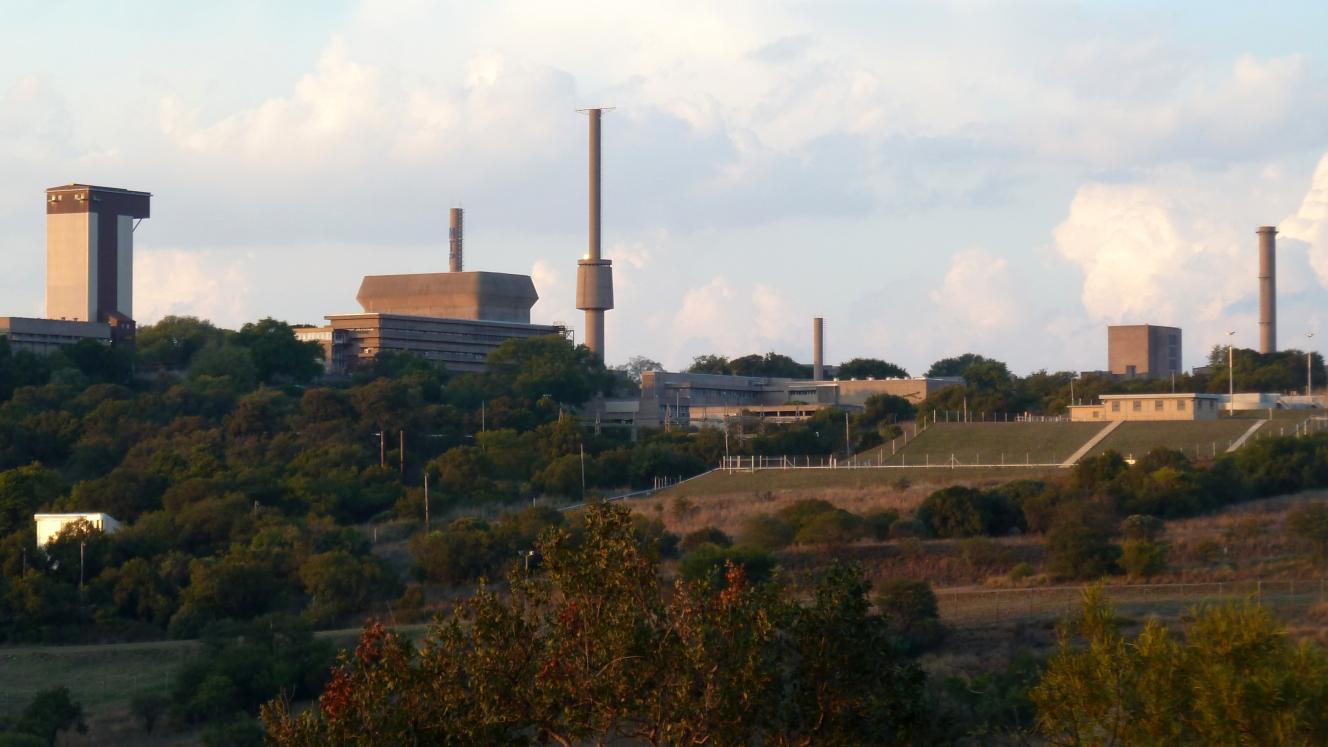 Pelindaba nuclear research facility west of Pretoria, home to South Africa’s mothballed Pebble Bed Modular Reactor (PBMR).