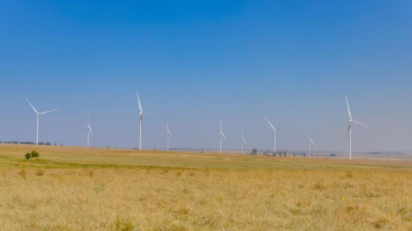 Seriti Green's first 155 MW wind farm phase enters commercial operation on July 31. 