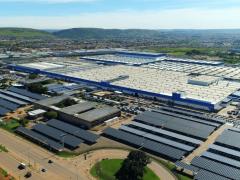 PV installation at Ford Motor Company's plant near Pretoria - SolarAfrica