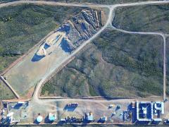 Early project works include establishing access roads, site offices and an on-site batching plant in preparation for the large volumes of concrete needed for the turbine foundations.
