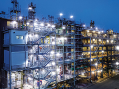 BASF Methane pyrolysis pilot plant in Ludwigshafen, Germany.