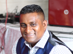 Systems Architect for Digital Automation at Schneider Electric, Nishandra Baijnath.