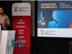 Rudi Dicks, Head of the Presidency’s Project Management Office.