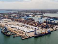 The Port of Constanța in Romania, where DP World is studying whether small modular reactor technology could support future port electrification and energy demand. 